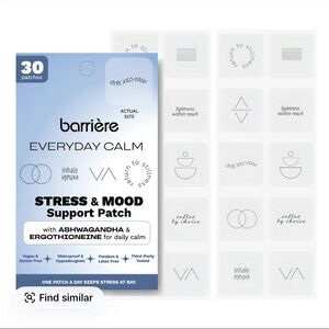 Barrière Everyday Calm Wearable Patches - 30  Patches; Support calm, balance
